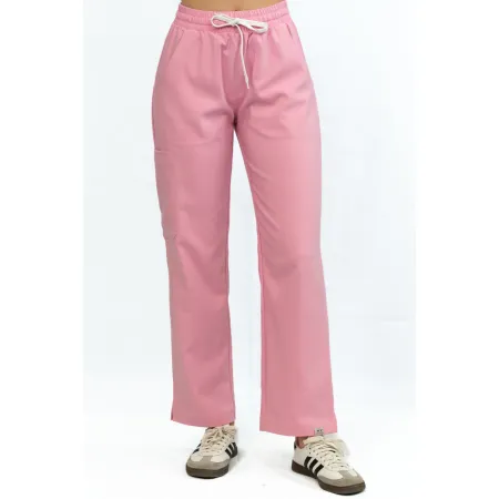 Spodnie medyczne SCRUBS MEDI TEDDY - COSTA VITAL PINK